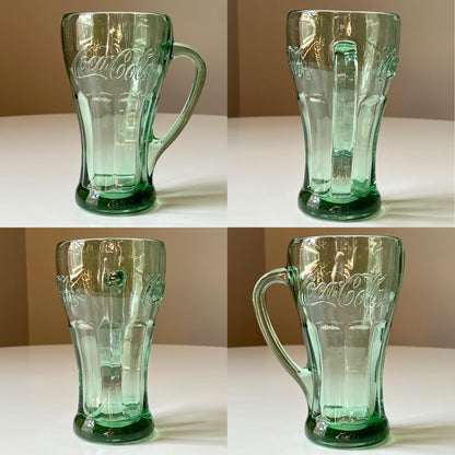 Pale Green Coca Cola Mugs