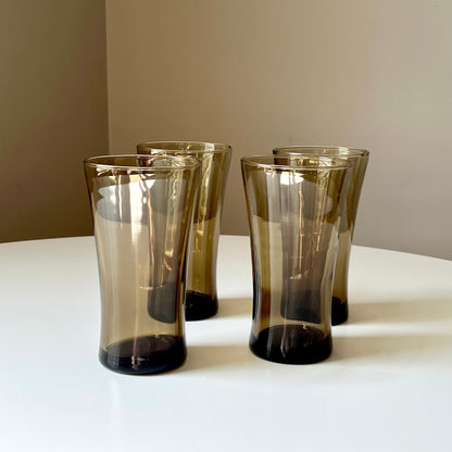 Tawny Hourglass Tumblers