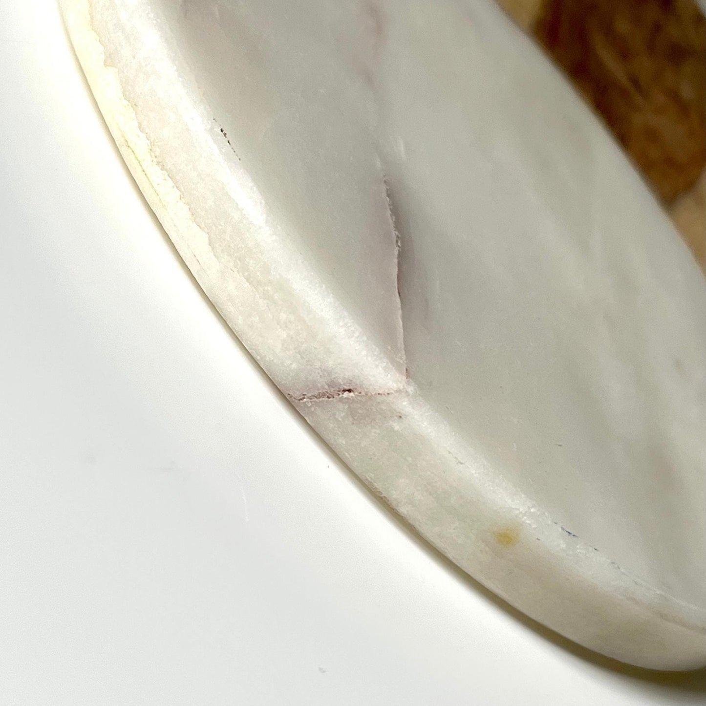 White Marble Oval Charcuterie Board