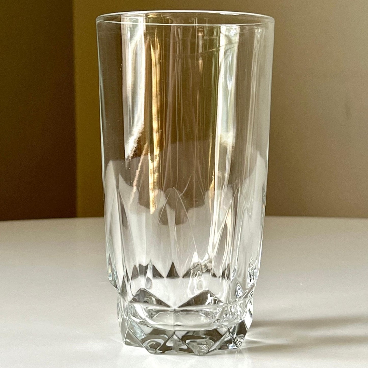 Crystal Artic Highball Glasses by Arcoroc