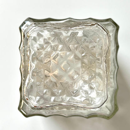 Embossed Diamond Liquor Decanter