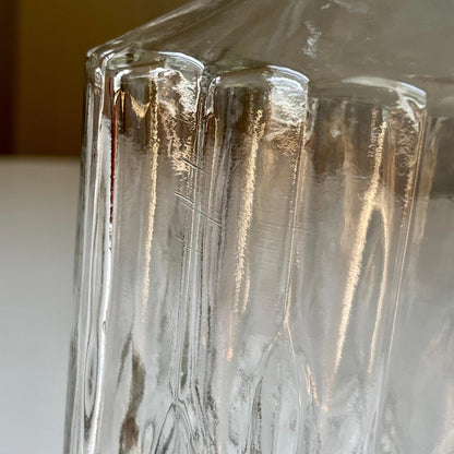 Embossed Diamond Liquor Decanter