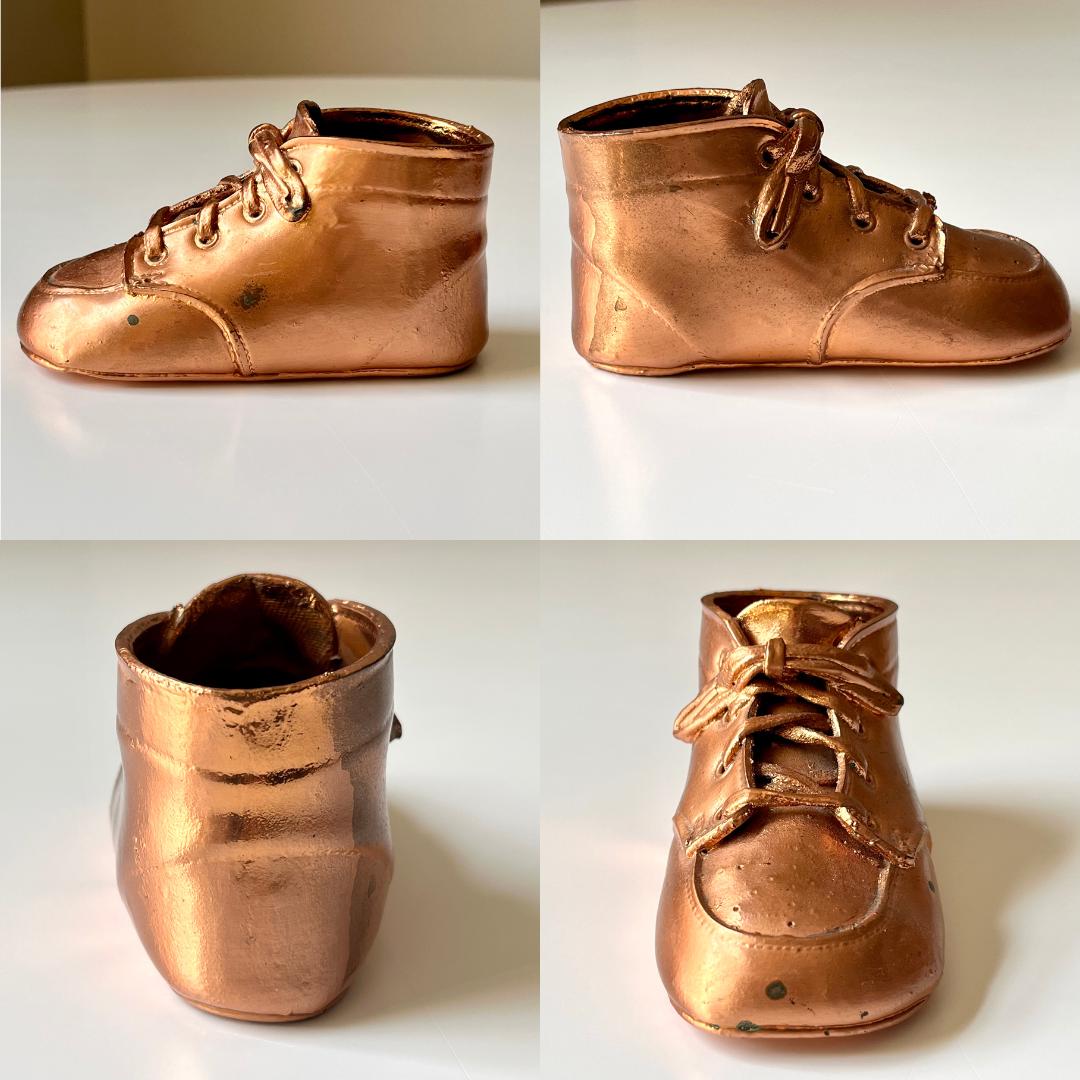 Copper Plated Children's Shoes