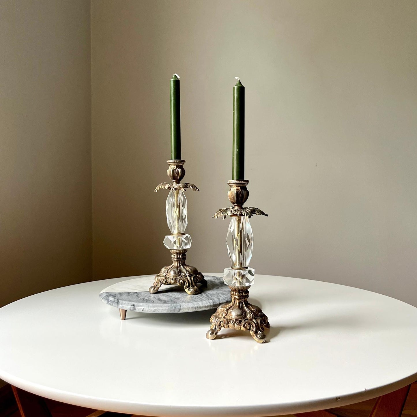 Hollywood Regency Ornate Candle Holders