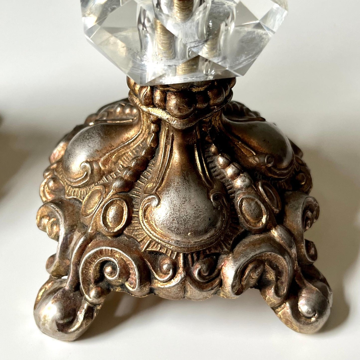 Hollywood Regency Ornate Candle Holders