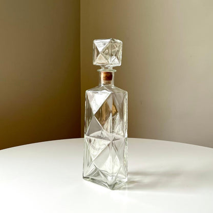 Geometric Pattern Liquor Decanter