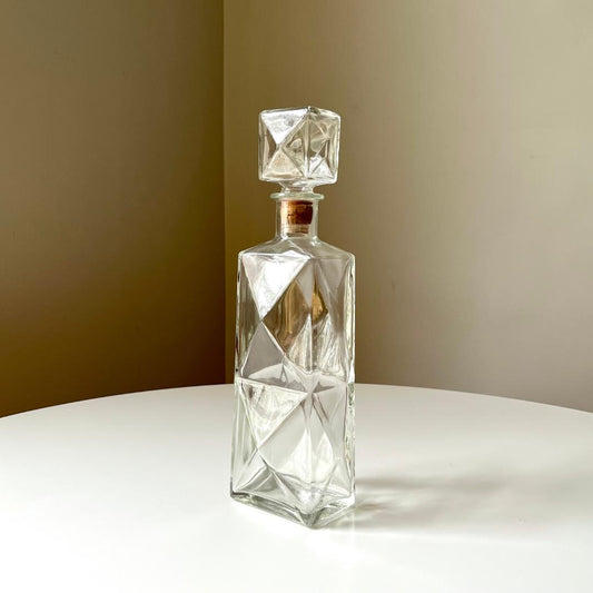 Geometric Pattern Liquor Decanter