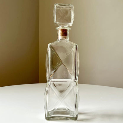 Geometric Pattern Liquor Decanter