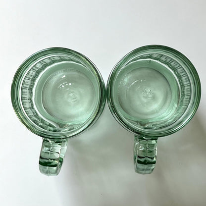 Pale Green Beer Mugs