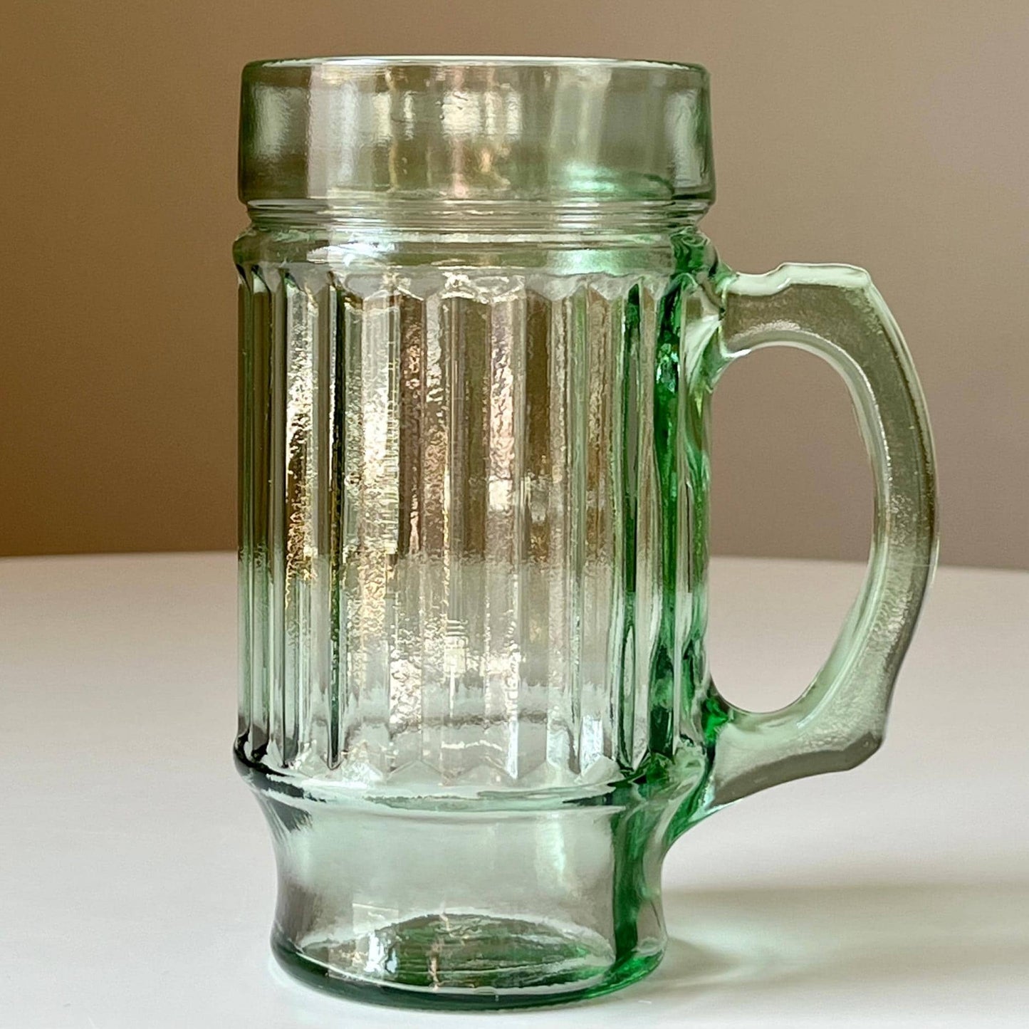 Pale Green Beer Mugs