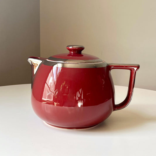 Maroon Coffee Pot by Hall