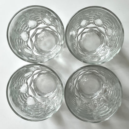 Crystal Artic Highball Glasses by Arcoroc