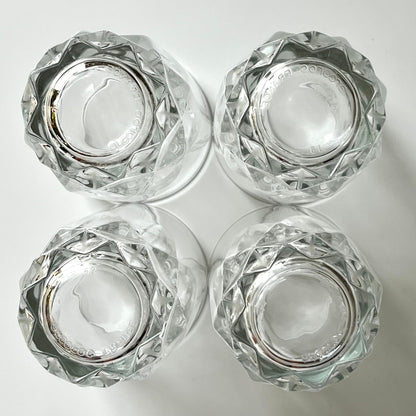 Crystal Artic Highball Glasses by Arcoroc