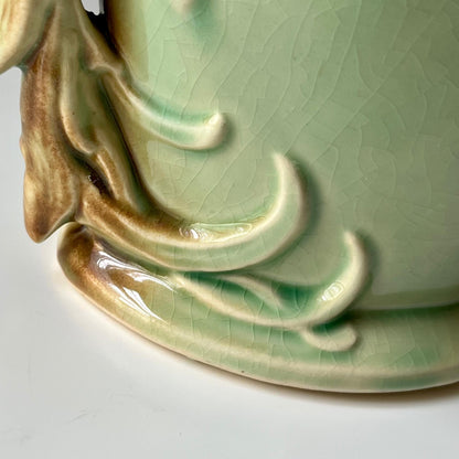 Ceramic Aged Peacock Planter Pot