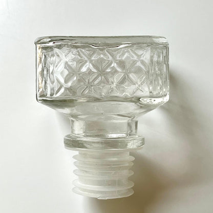 Embossed Diamond Liquor Decanter