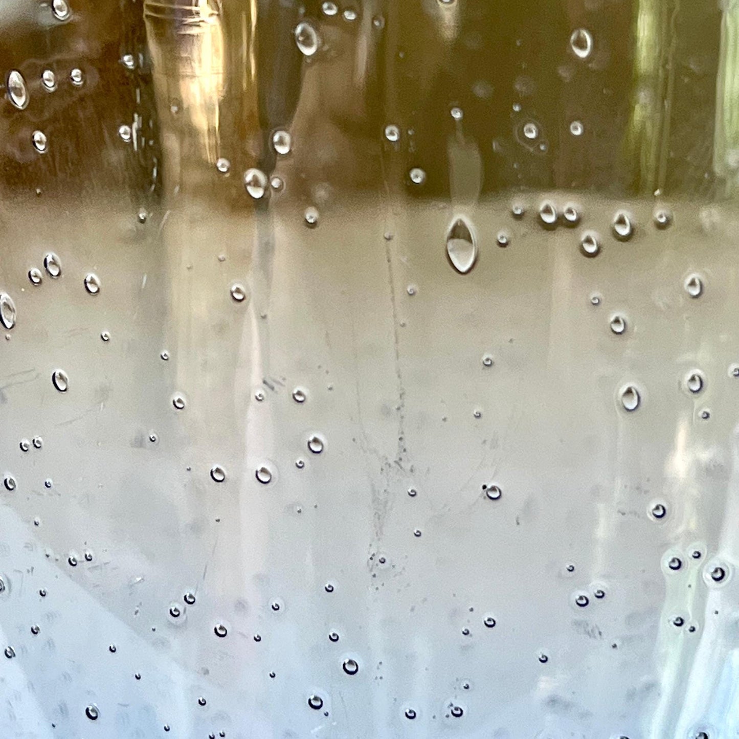 Bubble Blue Glass Tumblers