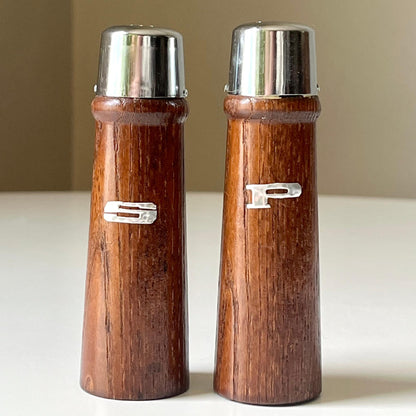 Mid Century Salt and Pepper Shaker Set