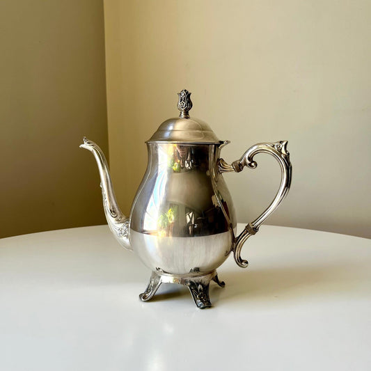 Silver Plate Tea Pot by F.B. Rogers