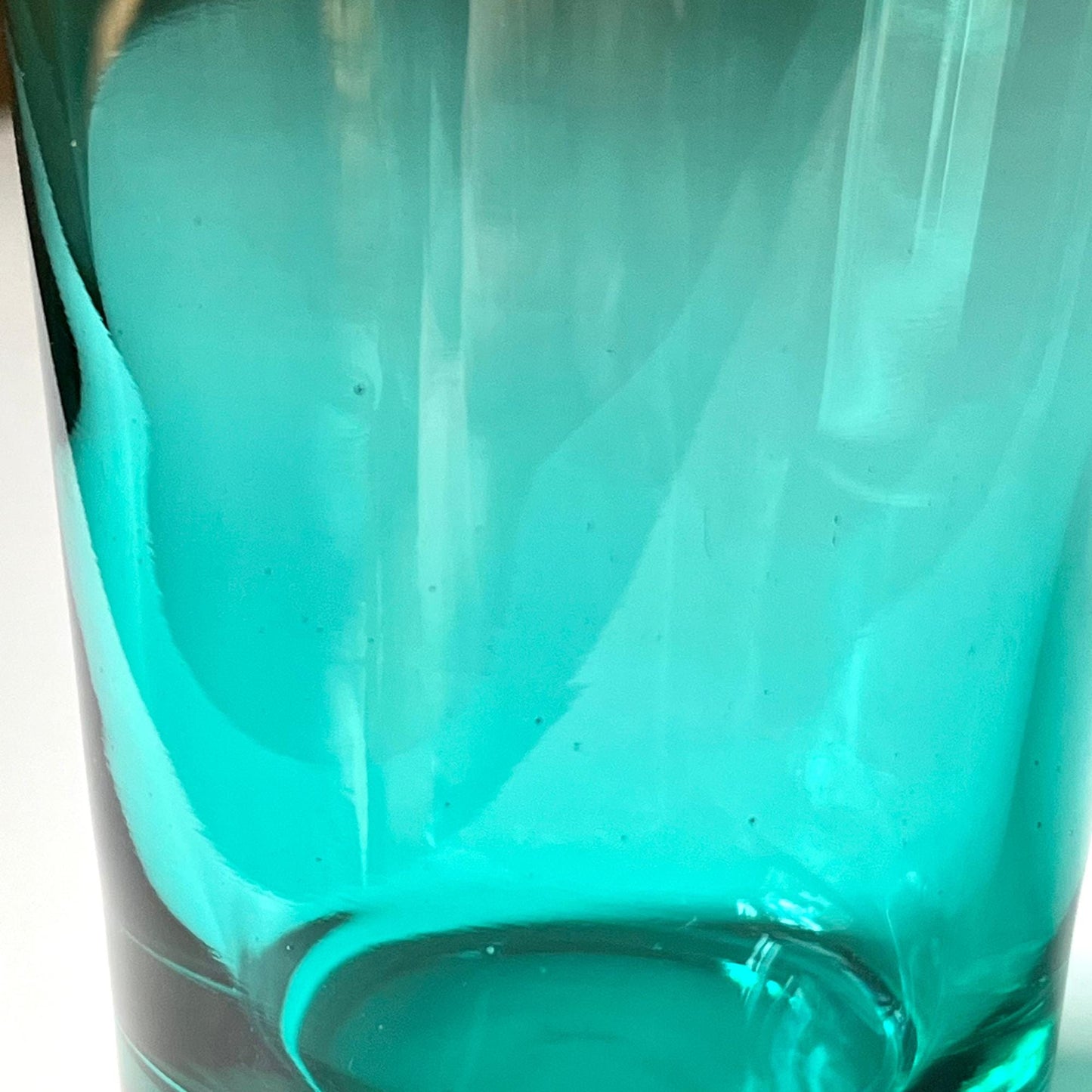 Aquamarine Blue Slender Tumblers