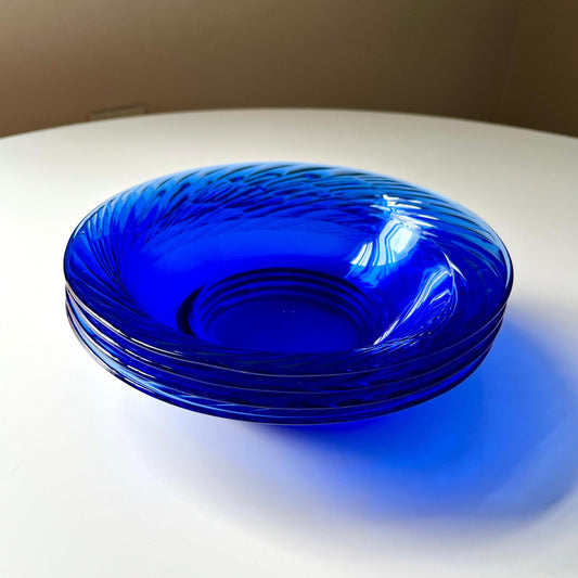 Cobalt Blue Glass Bowls by Pyrex