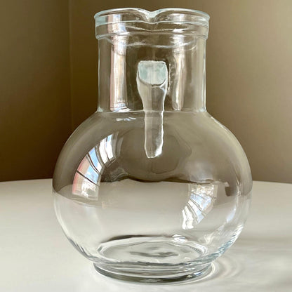 Italian Glass Pitcher by Bormioli Rocco