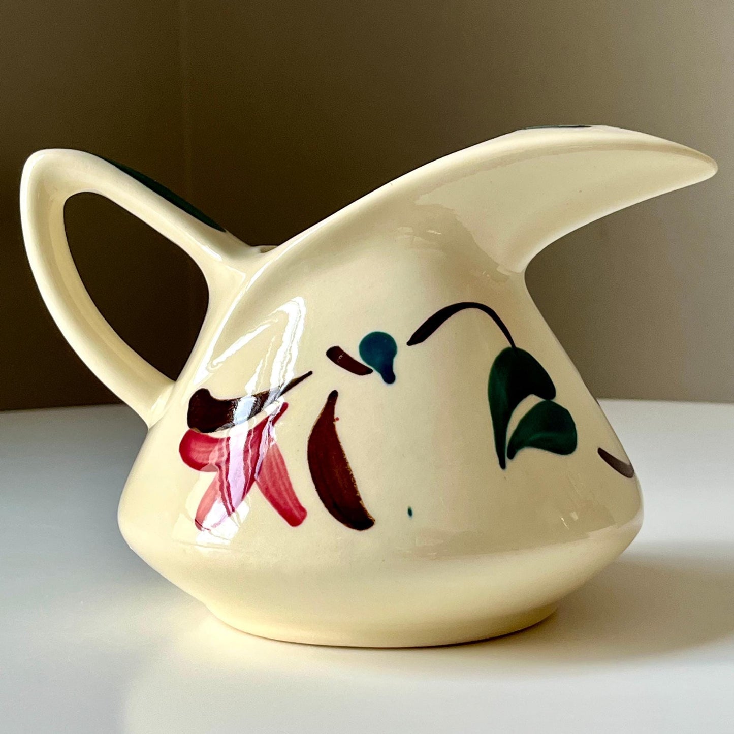 Ceramic Jug with an Organic Shape