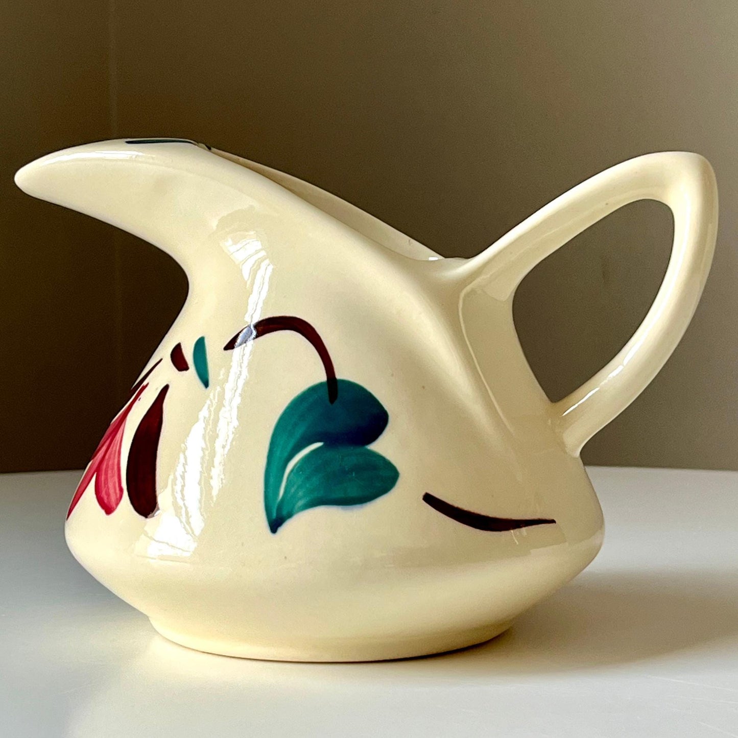 Ceramic Jug with an Organic Shape