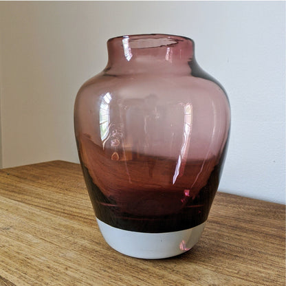 Amethyst Glass Vase by Blenko