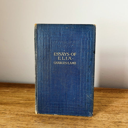 The Essays of Elia by Charles Lamb