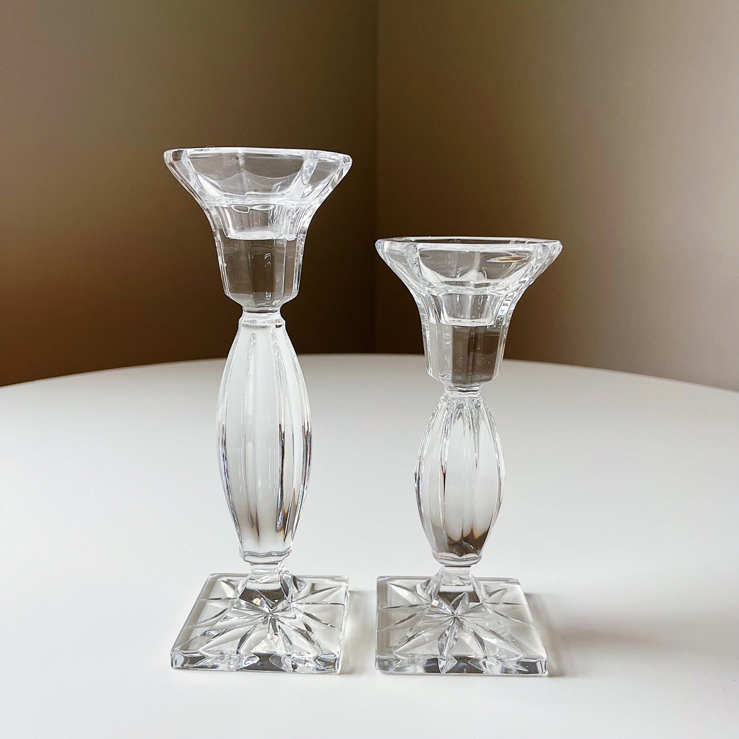 Crystal Candle Holders by Royal Limited