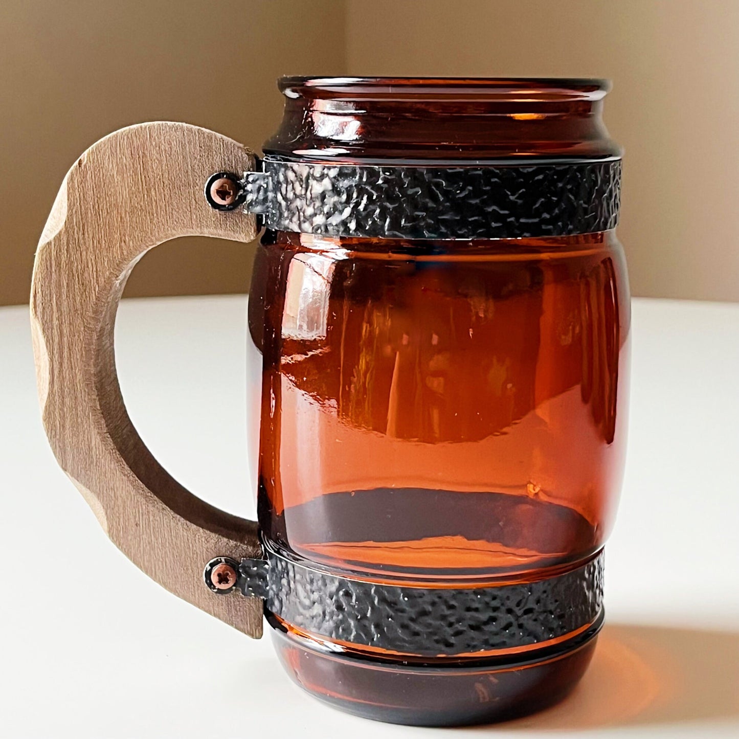 Siesta Ware Amber Glass Mugs