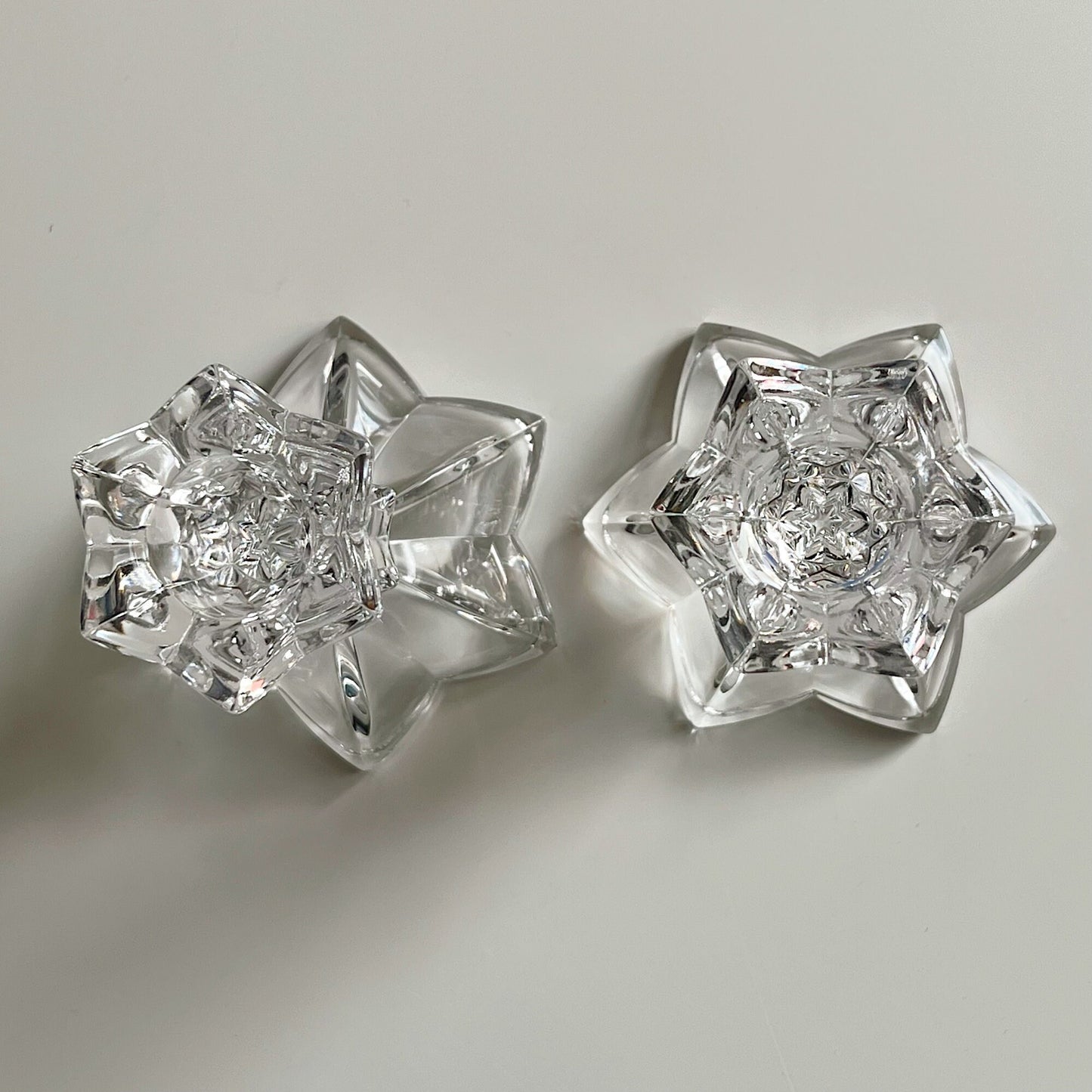 Austrian Crystal Candle Holders by Towle