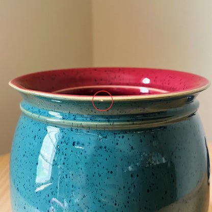 English Harlequin Jar by Denby- Langley