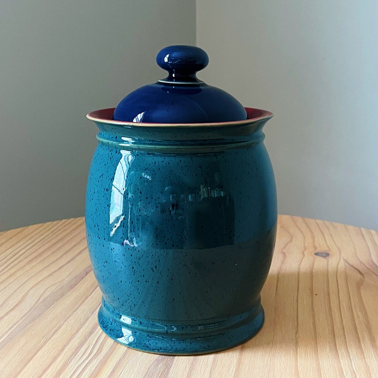 English Harlequin Jar by Denby- Langley