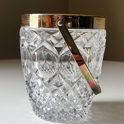 West German Crystal Ice Bucket by Bleikristall