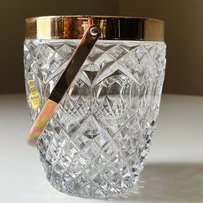 West German Crystal Ice Bucket by Bleikristall