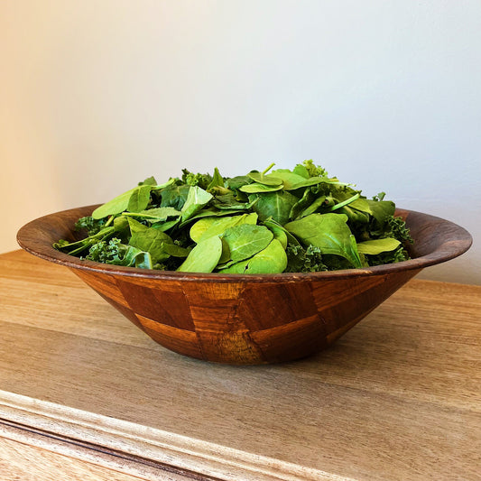 Formosa Style Parquet Serving Bowl by Weavewood