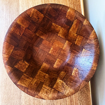 Formosa Style Parquet Serving Bowl by Weavewood