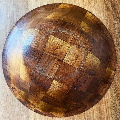 Formosa Style Parquet Serving Bowl by Weavewood