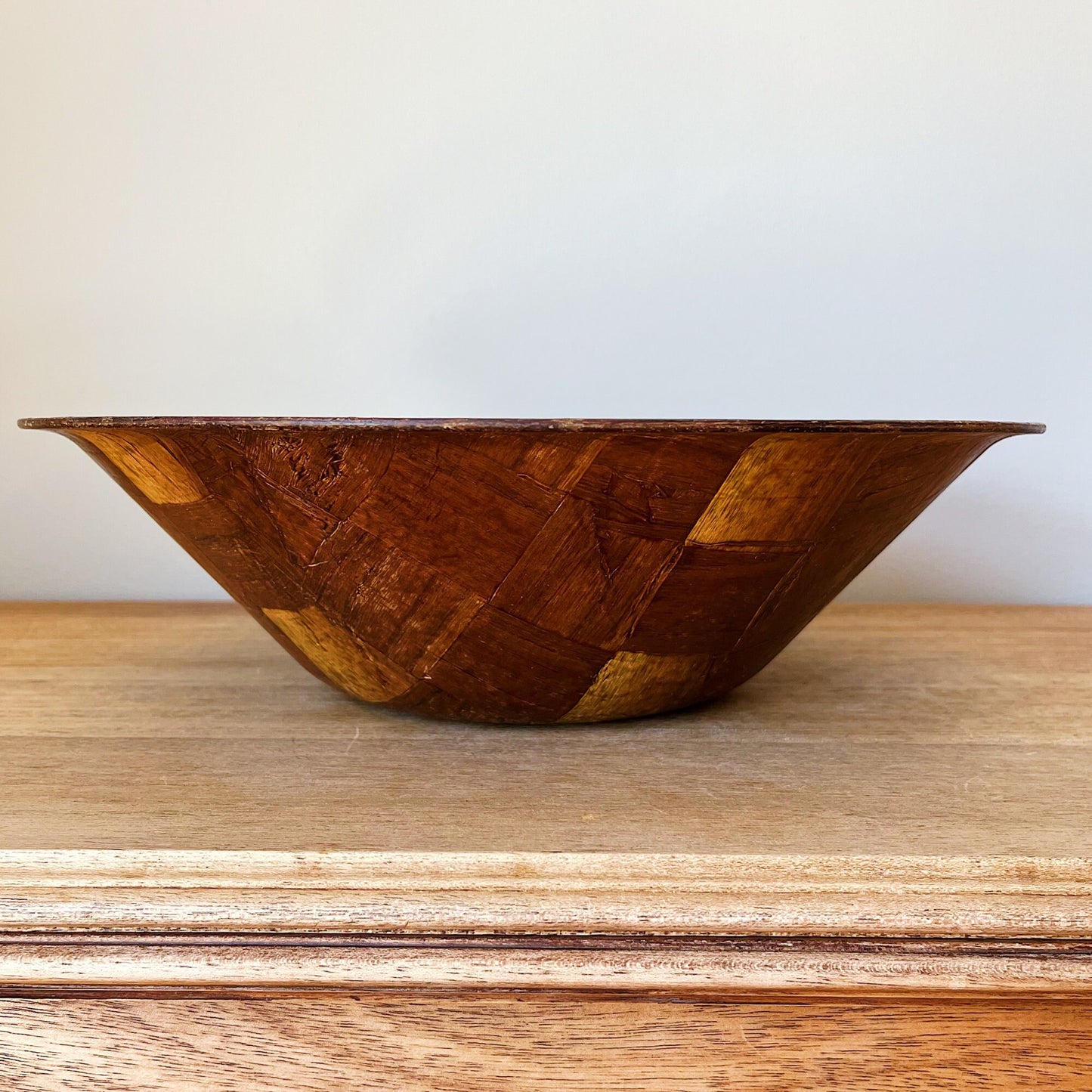 Formosa Style Parquet Serving Bowl by Weavewood