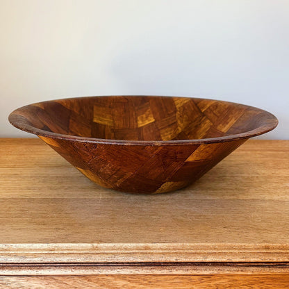 Formosa Style Parquet Serving Bowl by Weavewood