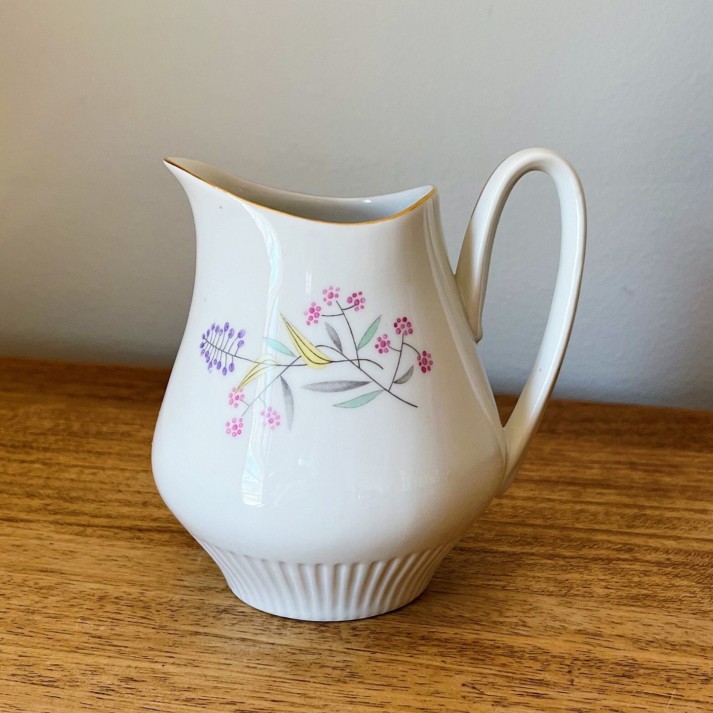 Hand Painted Czech Creamer by Bohemia