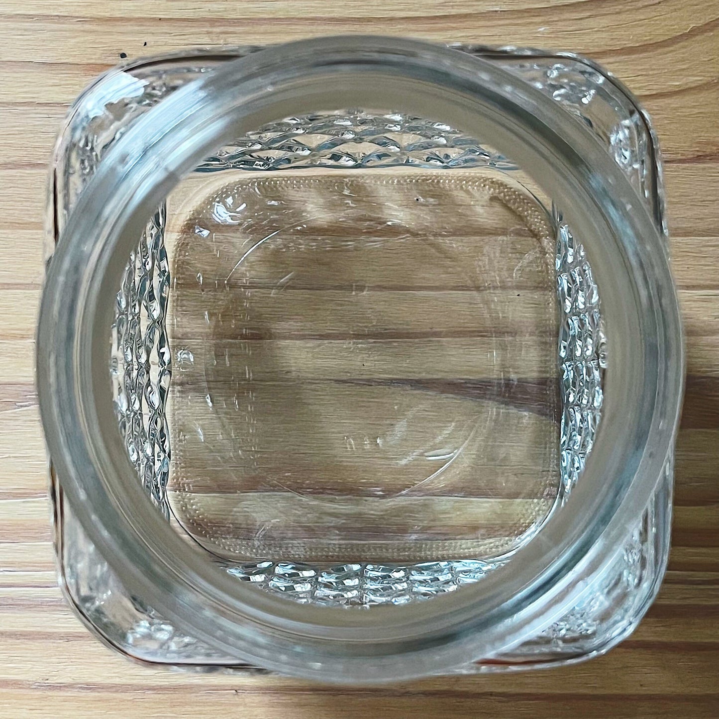 Diamond Pattern Apothecary Jar