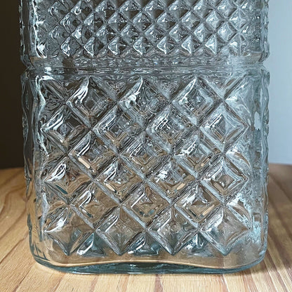 Diamond Pattern Apothecary Jar