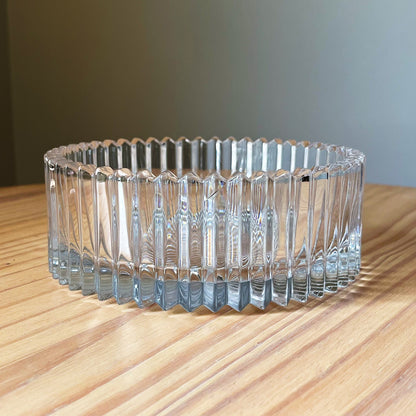 Diamond Fire Cut Hostess Bowl by Mikasa