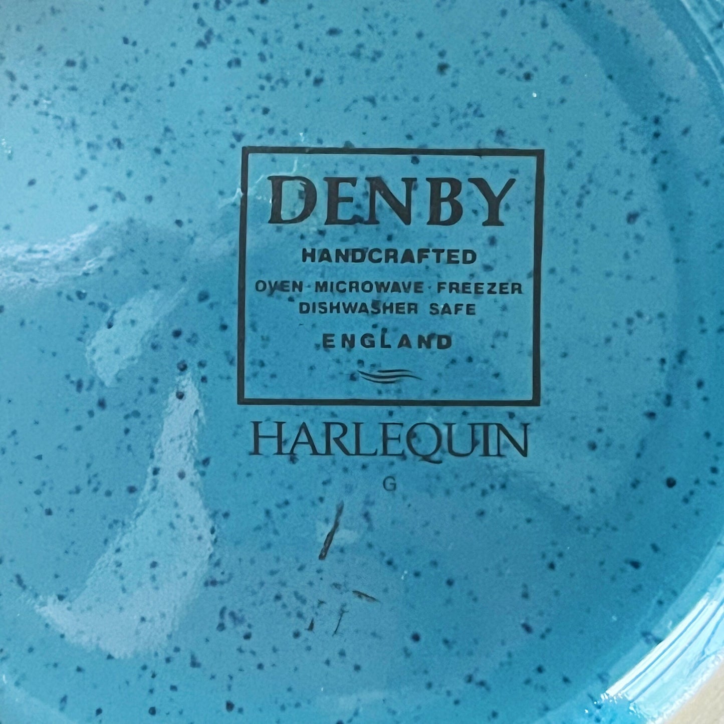 English Harlequin Jar by Denby- Langley