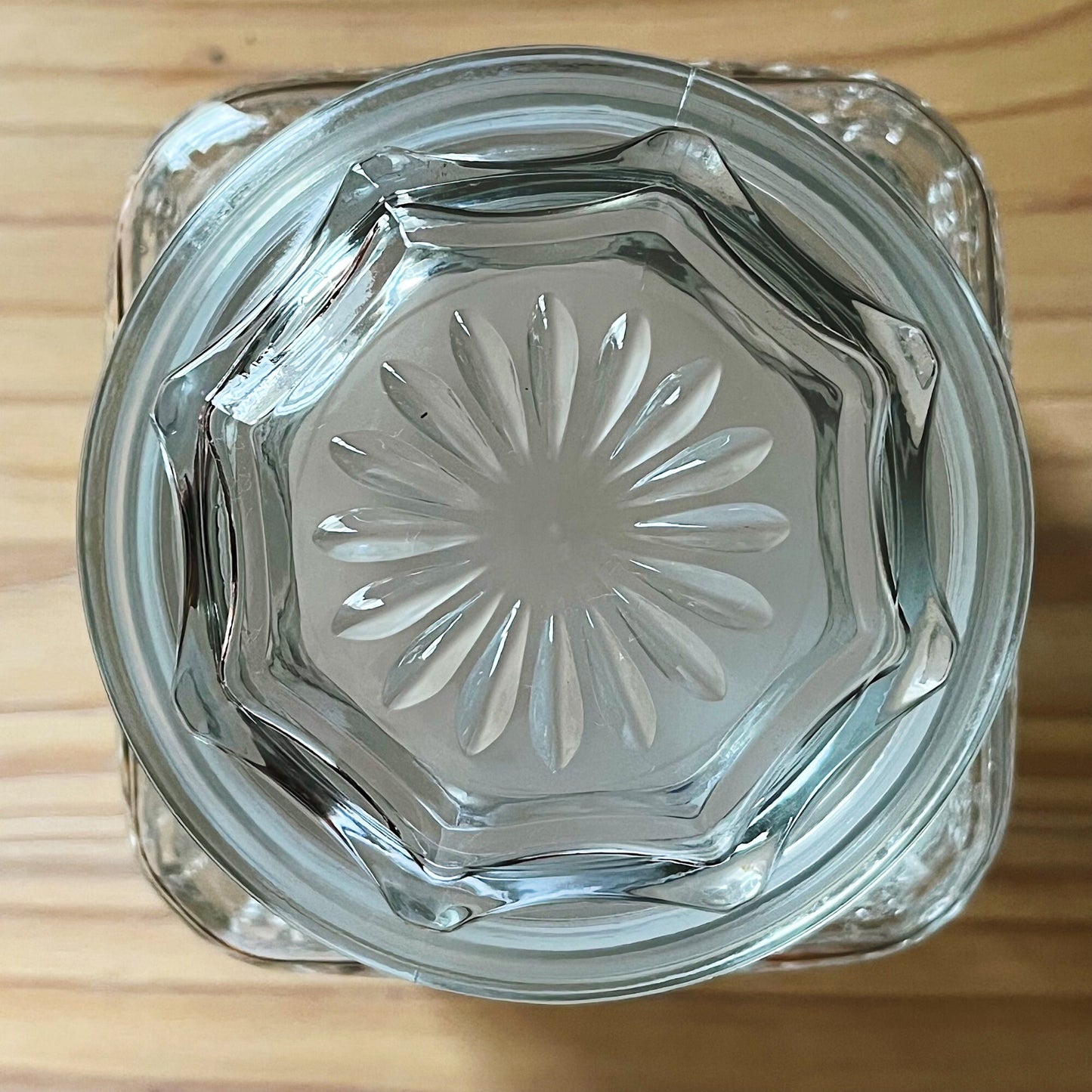 Diamond Pattern Apothecary Jar