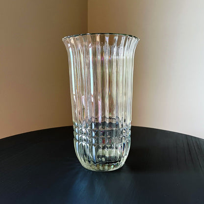 Iridescent Retro Art Deco Vase by Federal Glass Company