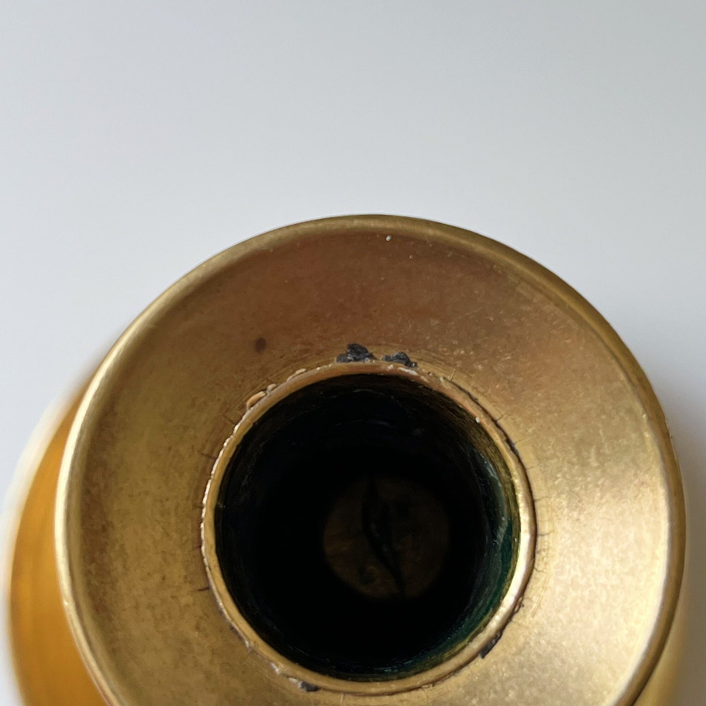 Italian Brass Chamberstick Holder