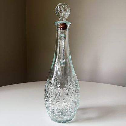 Vintage 1978 Mogan David Glass Carafe